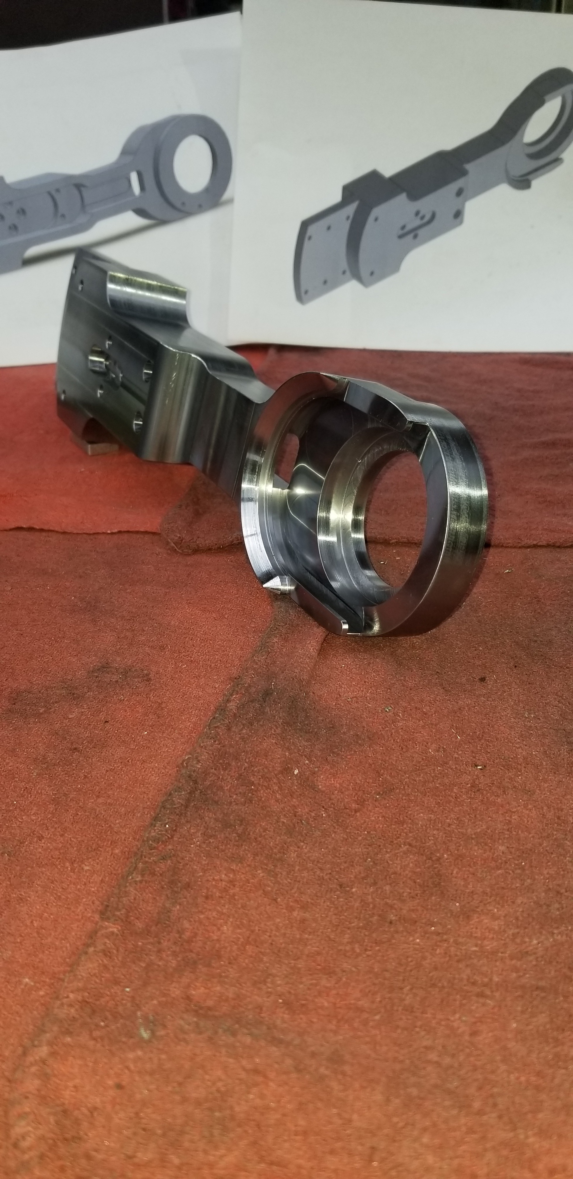 PEMCO turned and milled component