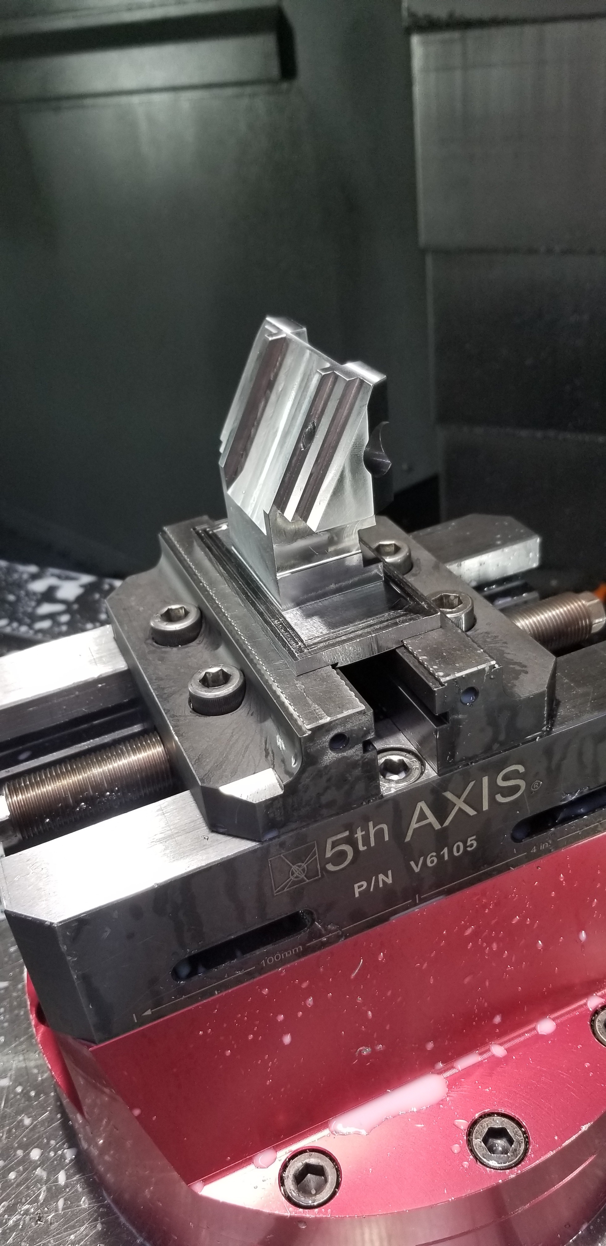 5-axis machined PEMCO part